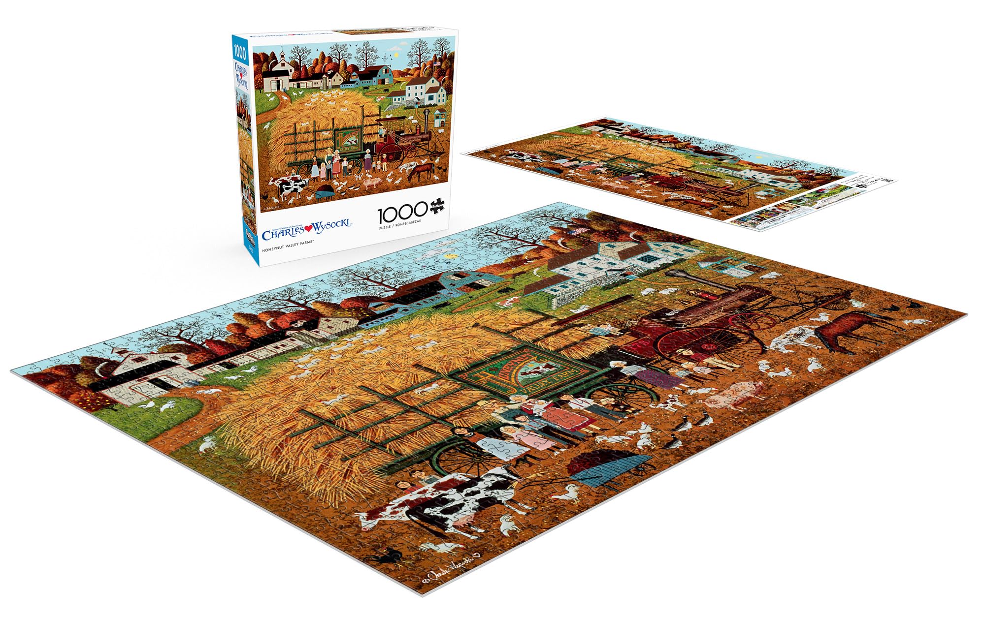 Foto 4 | Rompecabezas Buffalo Games Charles Wysocki Honeynut Valley - Venta Internacional.
