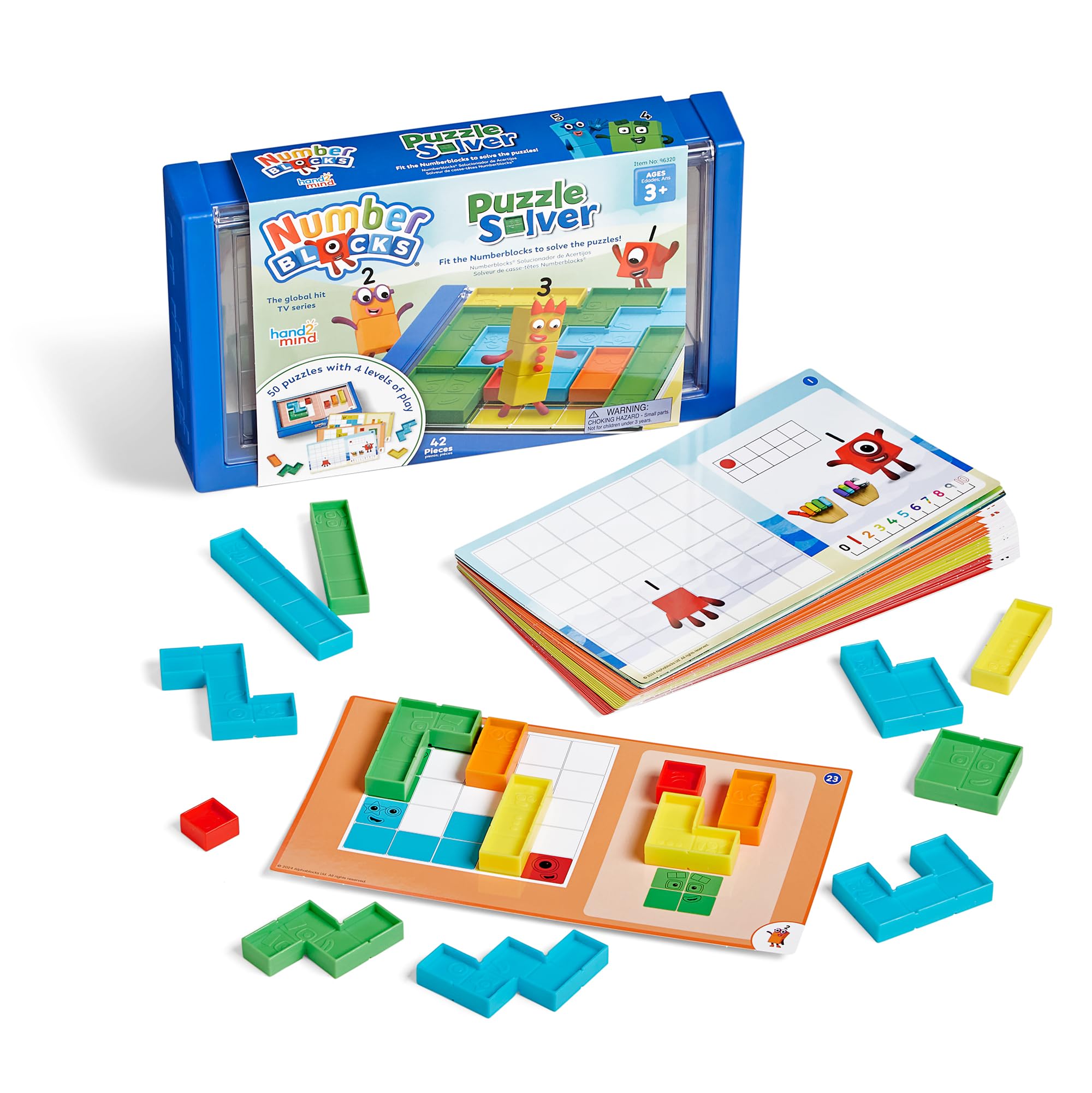 Foto 2 pulgar | Bloques Numéricos Puzzle Solver Hand2mind Para Niños De 3 A 5 Años - Venta Internacional.