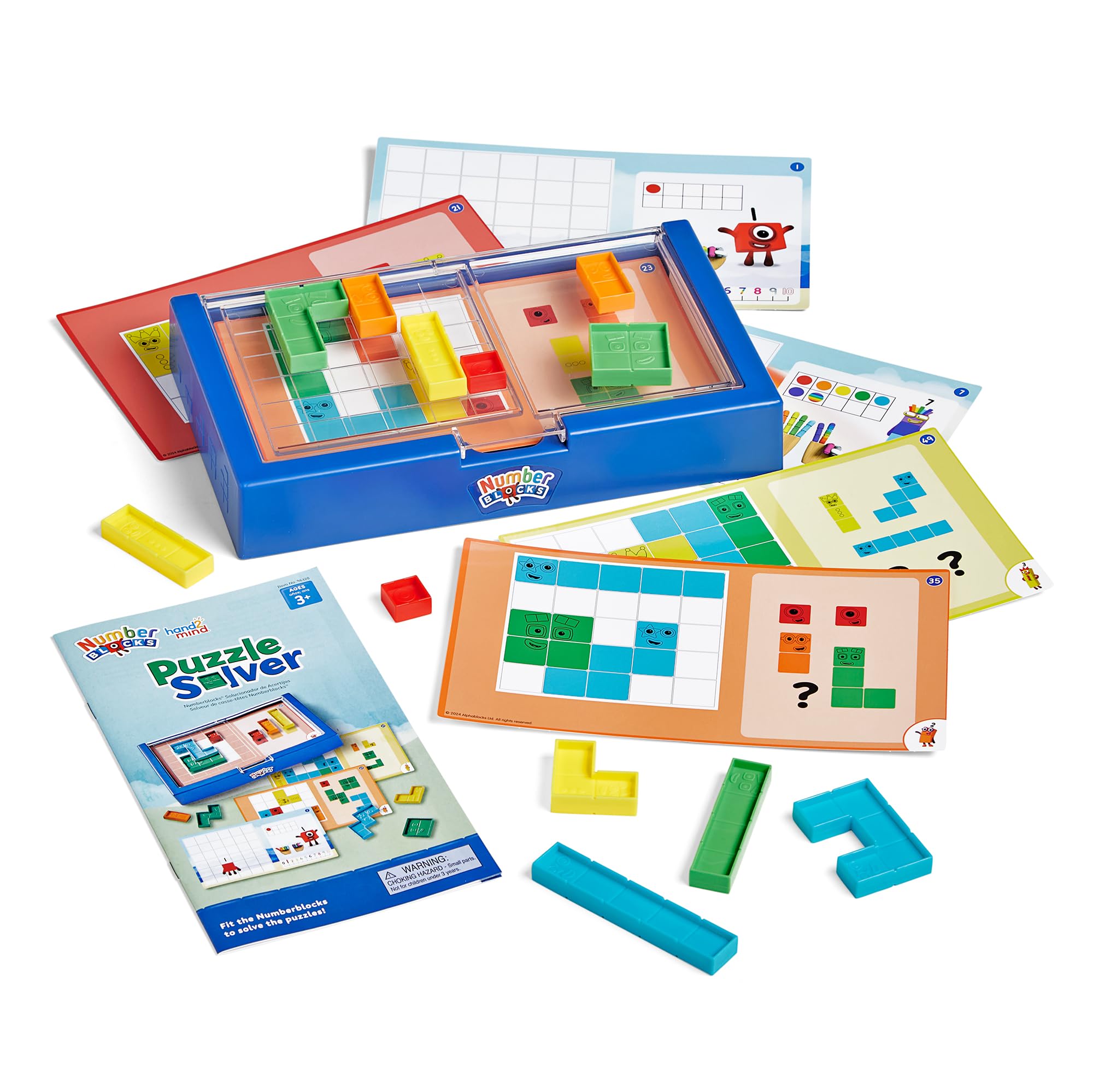 Foto 6 | Bloques Numéricos Puzzle Solver Hand2mind Para Niños De 3 A 5 Años - Venta Internacional.