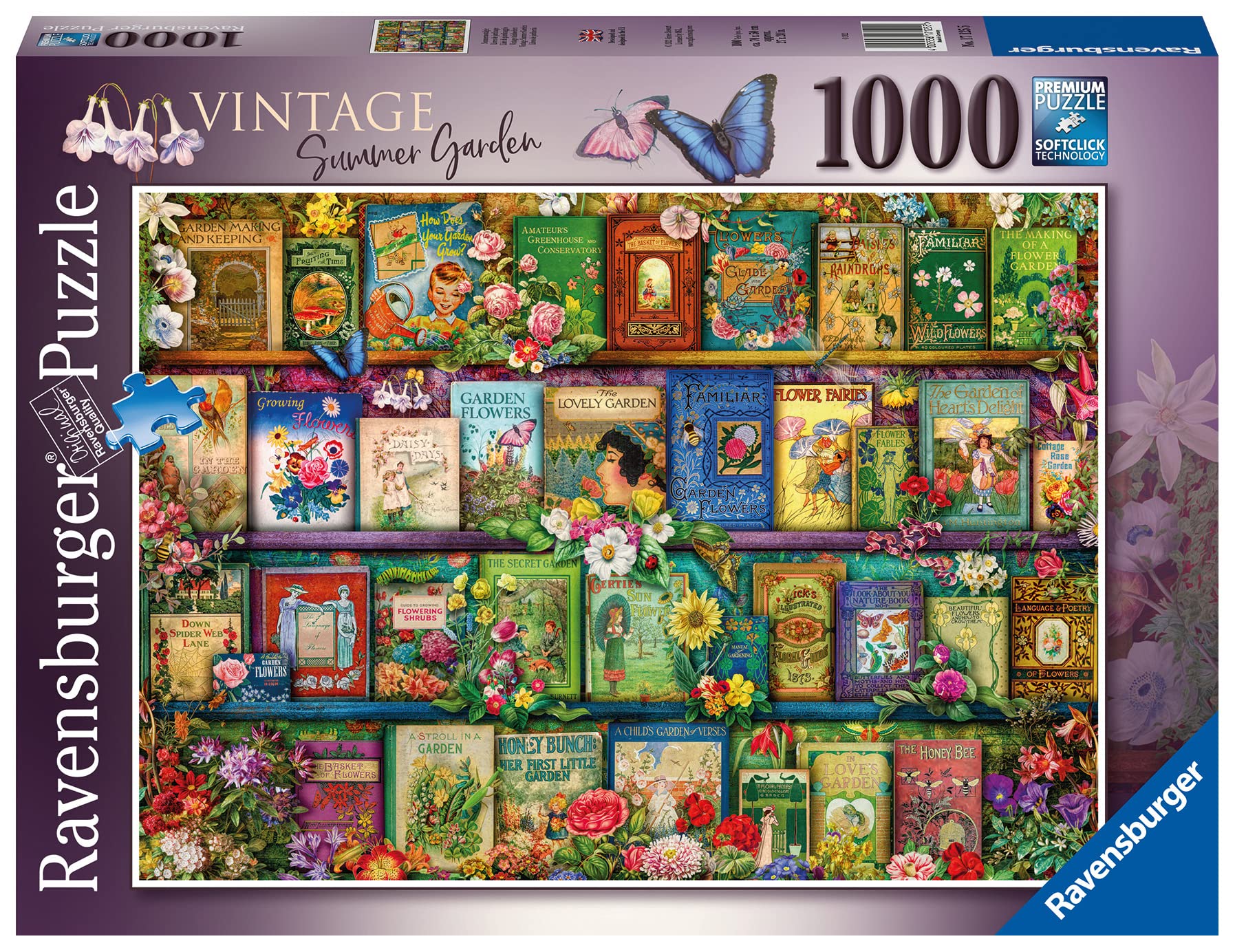 Foto 2 pulgar | Rompecabezas Ravensburger Aimee Stewart Vintage Summer 1000 Piezas - Venta Internacional.