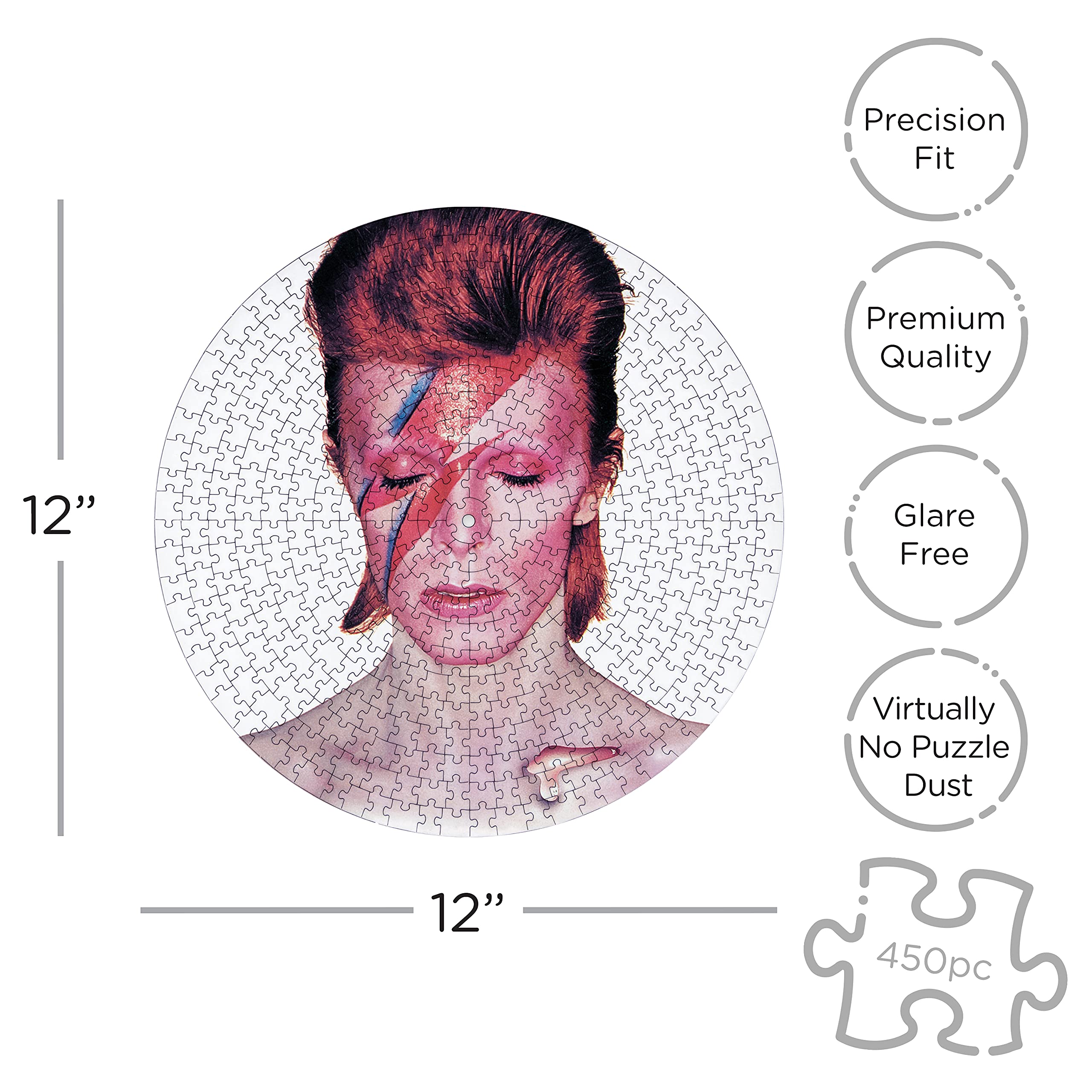 Foto 2 | Rompecabezas Aquarius David Bowie Aladdin Sane 450 Piezas - Venta Internacional.