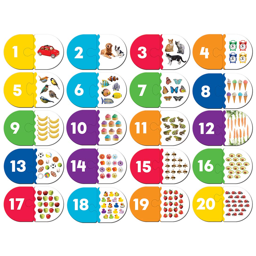 Foto 3 pulgar | Juego De Rompecabezas Masterpieces Kids Educational Numbers Matching - Venta Internacional.