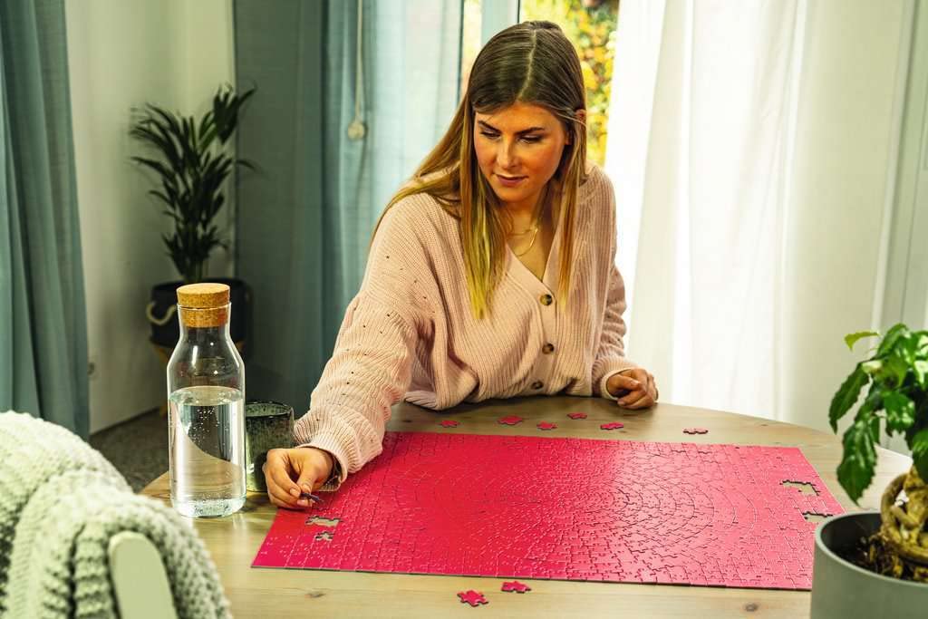 Foto 6 pulgar | Rompecabezas Ravensburger Krypt Pink 654 Piezas Para Adultos - Venta Internacional.