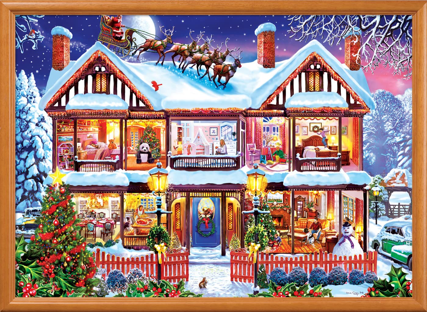 Foto 8 pulgar | Rompecabezas Masterpieces Home For The Holidays 1000 Piezas - Venta Internacional.