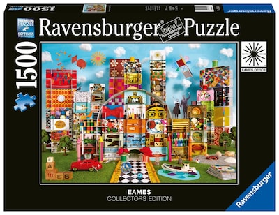 Foto 2 | Rompecabezas Ravensburger Eames House Of Cards Fantasy 1500 Piezas - Venta Internacional.