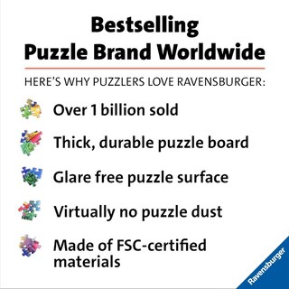 Foto 3 | Rompecabezas Ravensburger At The Birdbath 500 Piezas - Venta Internacional.