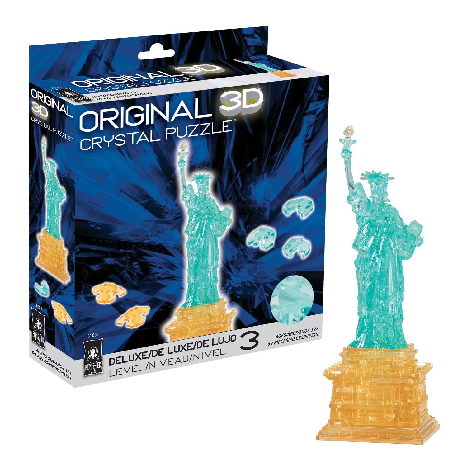 Foto 2 pulgar | Puzzle 3d Bepuzzled Herrschners  Statue Of Liberty Con 78 Piezas - Venta Internacional.