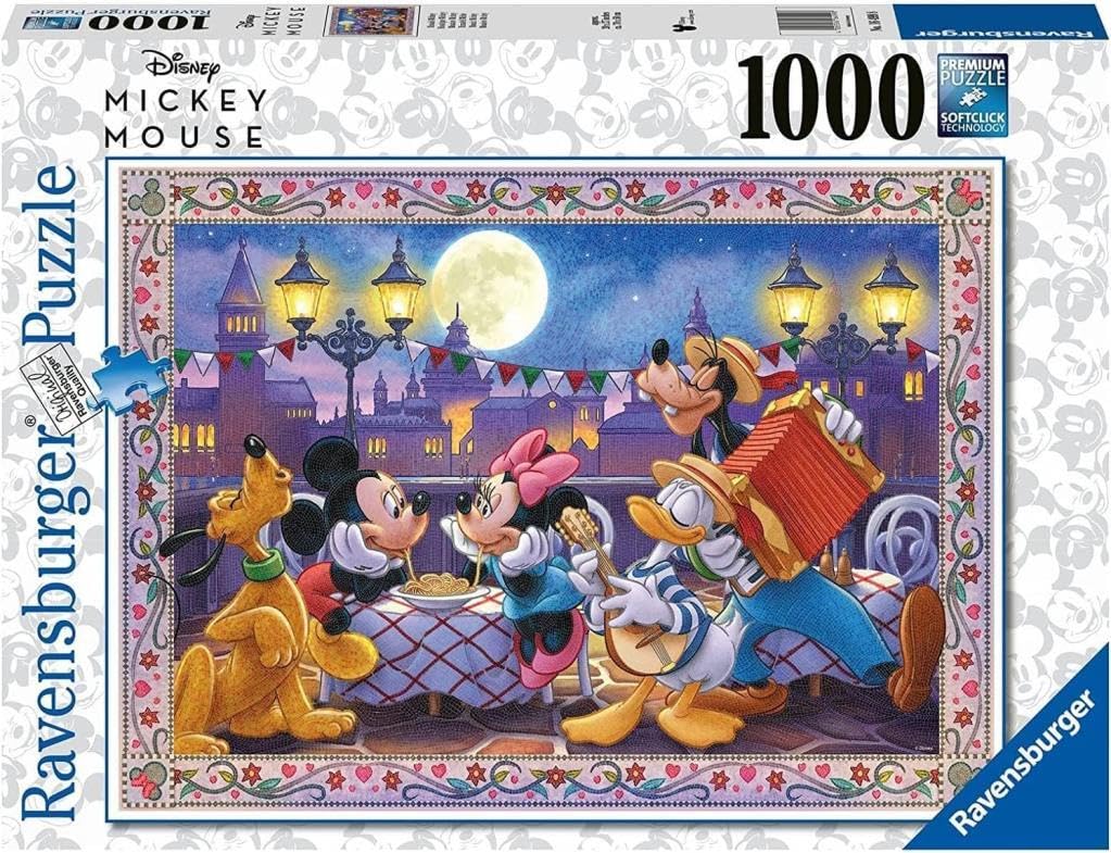 Foto 2 pulgar | Rompecabezas Ravensburger Disney Mickey Mouse 1000 Piezas - Venta Internacional.