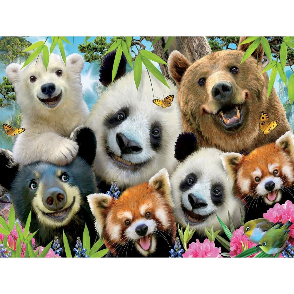 Foto 3 pulgar | Rompecabezas Ceaco Selfies Bear Essentials 550 Piezas - Venta Internacional.