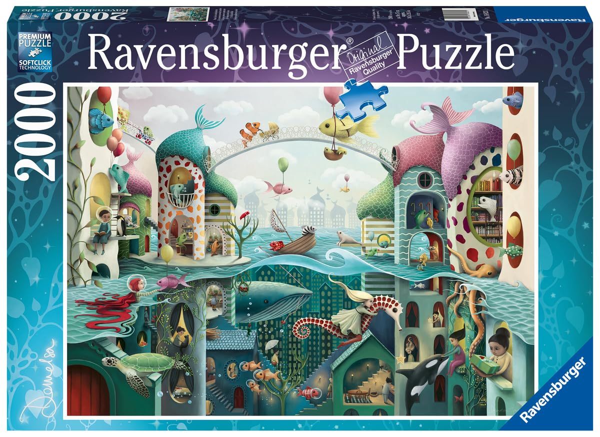 Foto 3 pulgar | Rompecabezas Ravensburger If Fish Could Walk (2000 Piezas) - Venta Internacional.