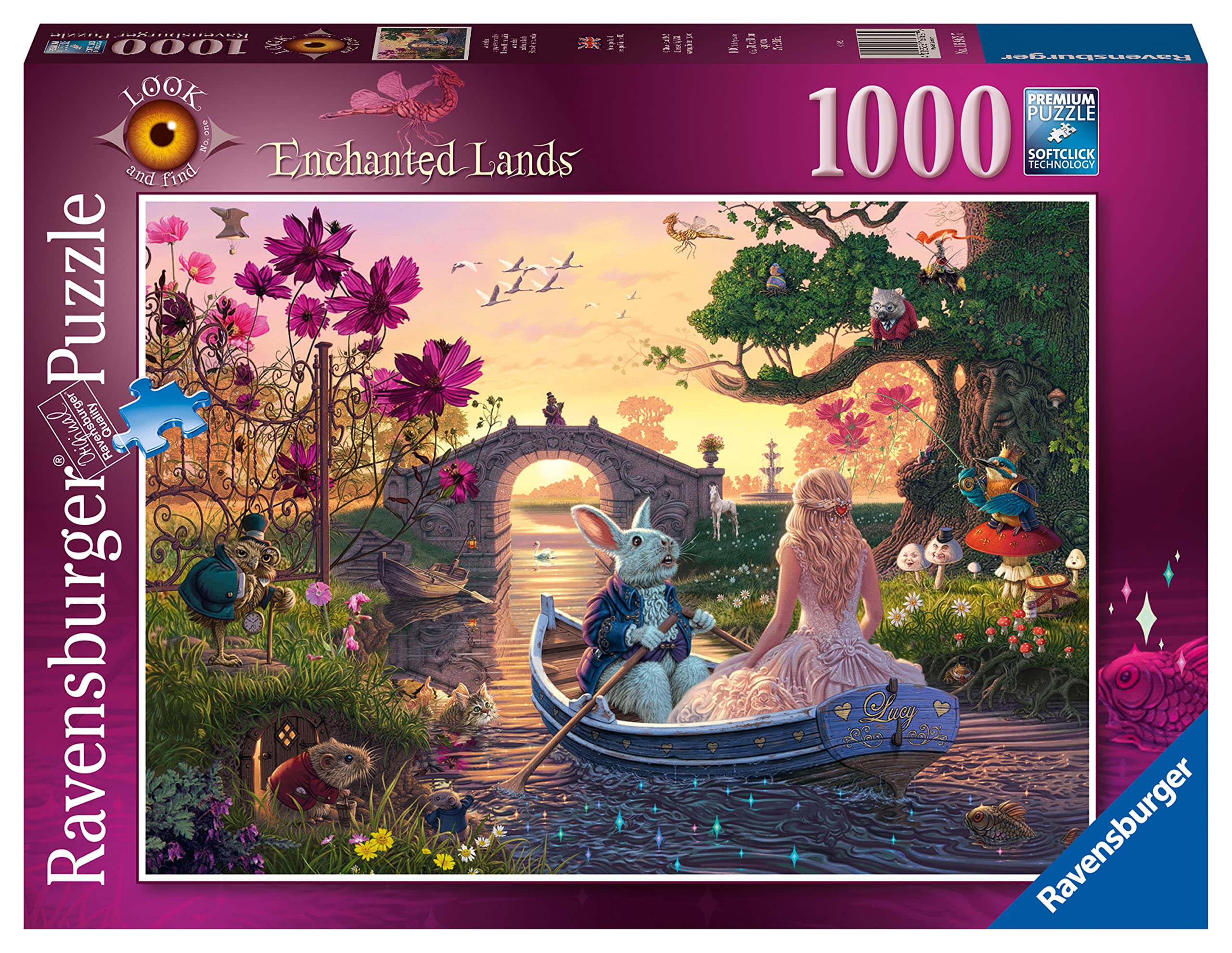 Rompecabezas Ravensburger Enchanted Lands De 1000 Piezas - Venta Internacional.