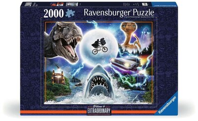 Foto 1 | Rompecabezas Ravensburger Universal Amblin 2000 Piezas - Venta Internacional.