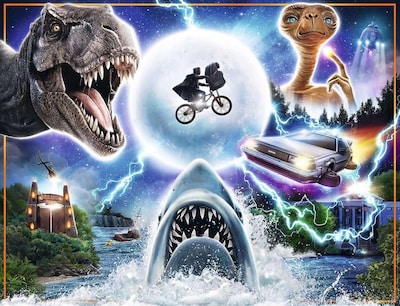 Foto 2 | Rompecabezas Ravensburger Universal Amblin 2000 Piezas - Venta Internacional.