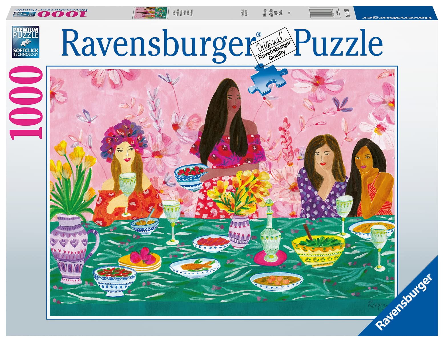 Foto 3 pulgar | Rompecabezas Ravensburger Ladies' Brunch 1000 Piezas - Venta Internacional.