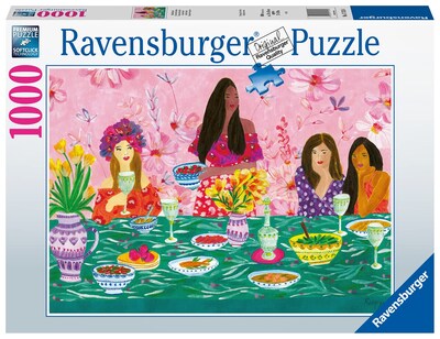 Foto 2 | Rompecabezas Ravensburger Ladies' Brunch 1000 Piezas - Venta Internacional.