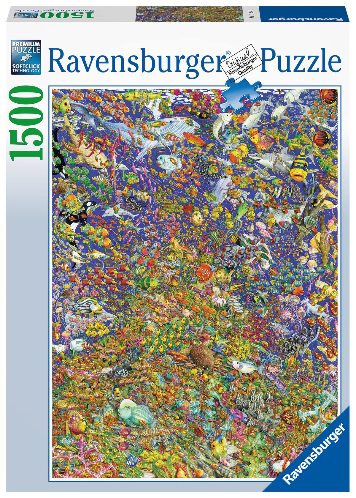 Foto 3 pulgar | Rompecabezas Ravensburger Shoal 1500 Piezas Para Adultos - Venta Internacional.