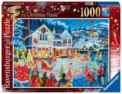 Foto 2 | Rompecabezas Ravensburger La Casa De Navidad 1000 Piezas - Venta Internacional.