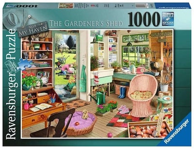Foto 1 | Rompecabezas Ravensburger The Garden Shed 1000 Piezas - Venta Internacional.