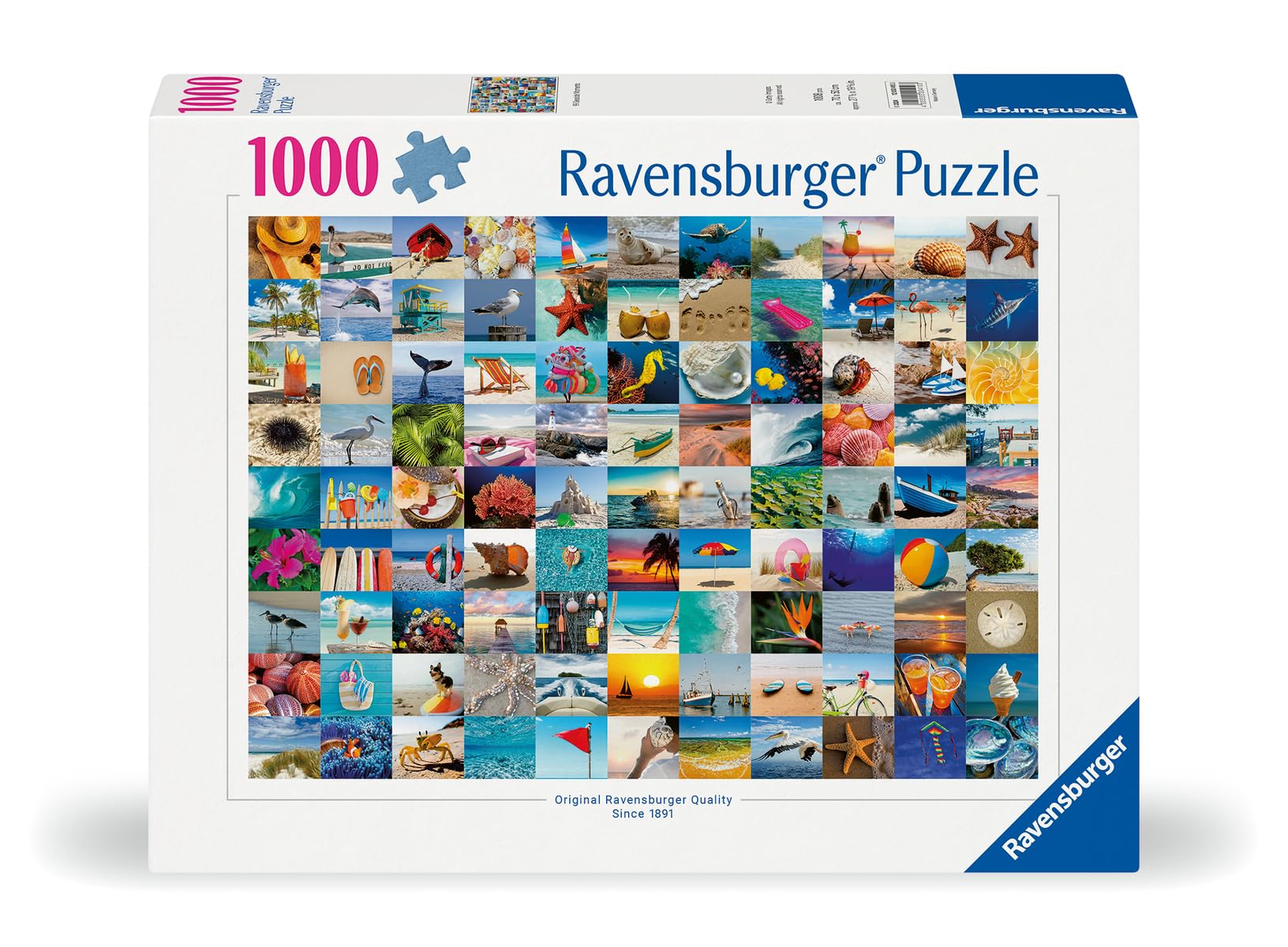 Foto 3 pulgar | Rompecabezas Ravensburger 99 Seaside Moments De 1000 Piezas - Venta Internacional.