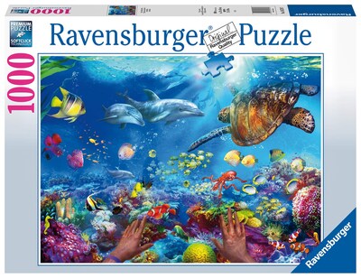 Foto 2 | Puzzle Ravensburger Snorkeling De 1000 Piezas Para Adultos Y Niños - Venta Internacional.