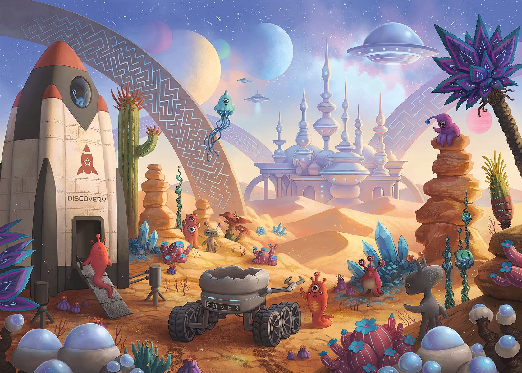Foto 3 pulgar | Rompecabezas Ravensburger Escape Kids Space Storm 368 Piezas - Venta Internacional.