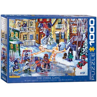 Foto 1 | Puzzle Eurographics La Pandilla Habitual De Katerina Mertikas - Venta Internacional.