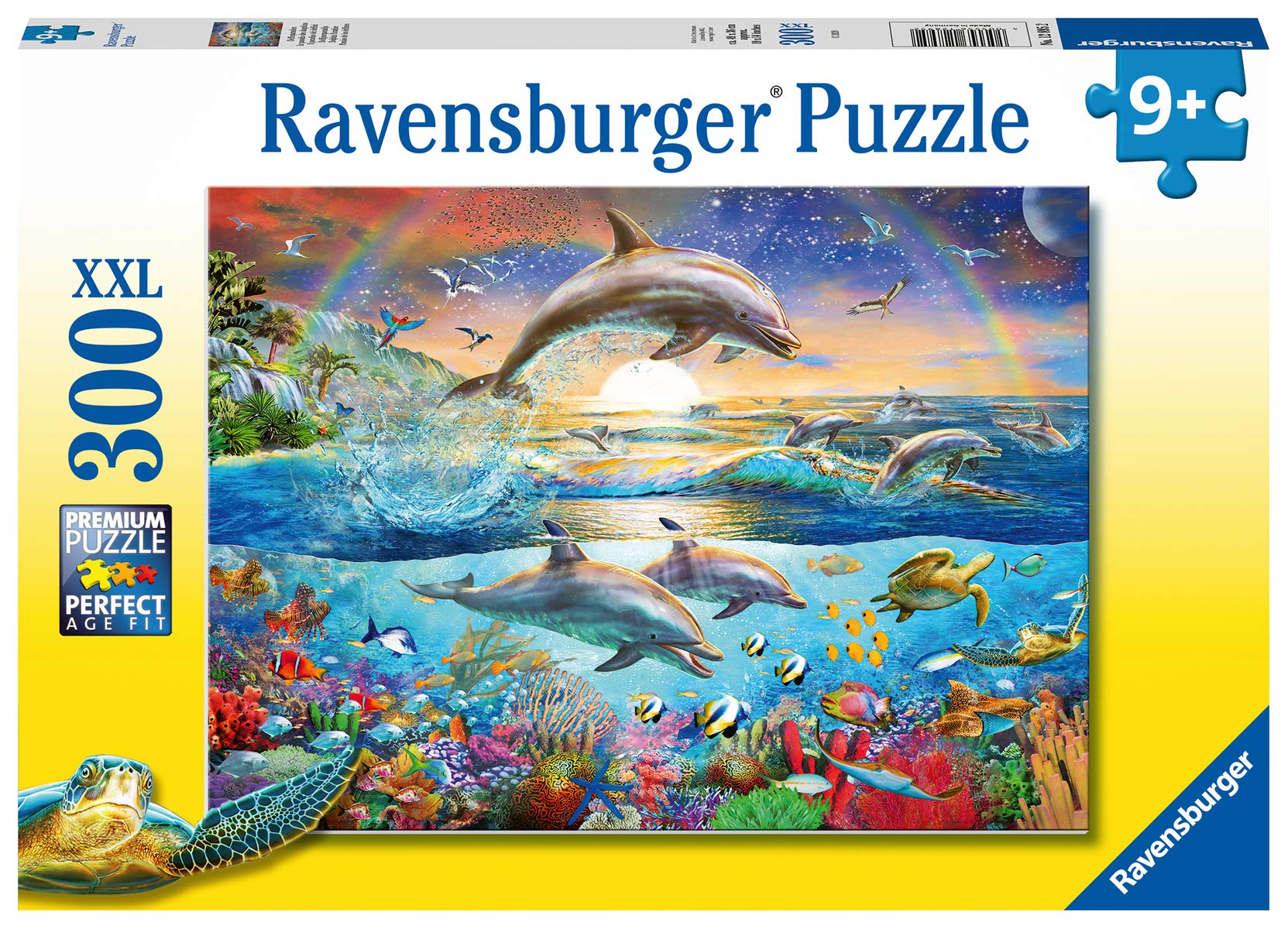 Foto 3 pulgar | Puzzle Ravensburger Dolphin Paradise De 300 Piezas Para Niños - Venta Internacional.
