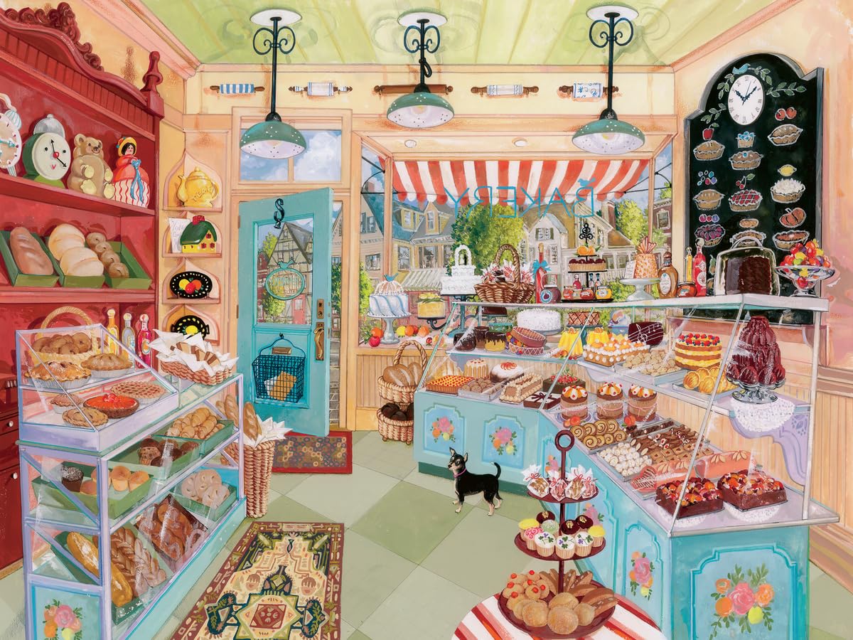 Foto 1 | Rompecabezas Ravensburger Corner Bakery 750 Piezas - Venta Internacional.