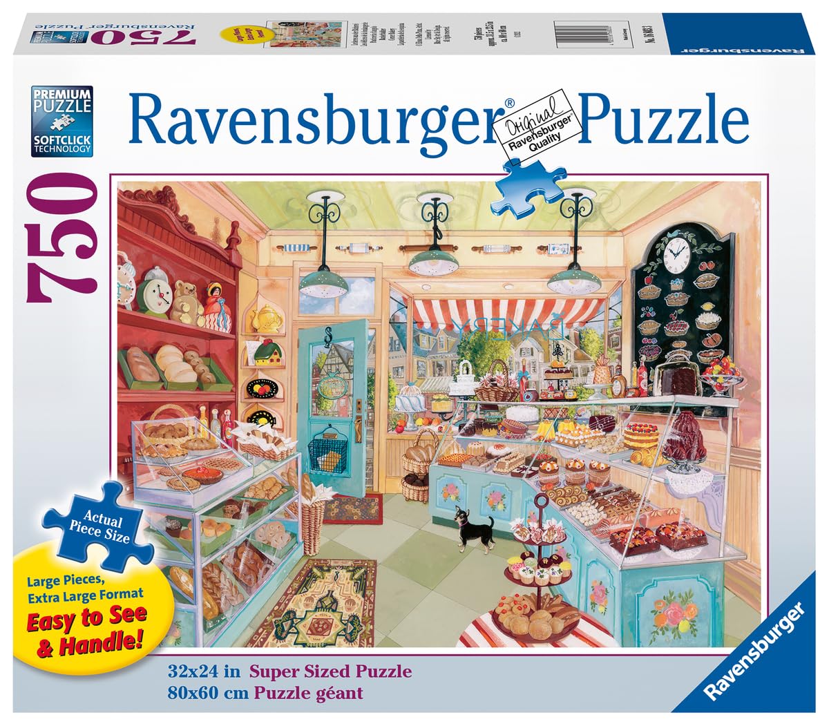 Foto 3 pulgar | Rompecabezas Ravensburger Corner Bakery 750 Piezas - Venta Internacional.