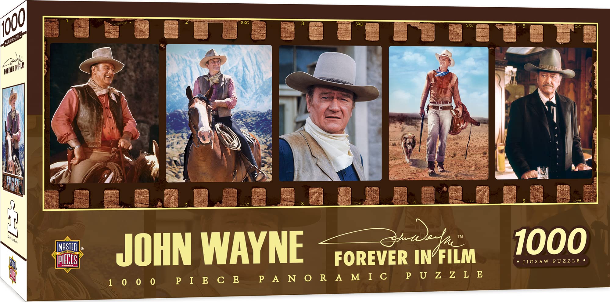 Foto 2 pulgar | Rompecabezas Masterpieces De John Wayne Forever In Film, 1000 Unidades - Venta Internacional.