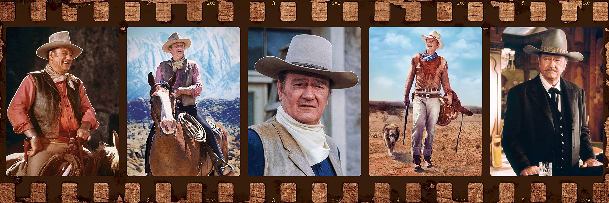 Foto 3 pulgar | Rompecabezas Masterpieces De John Wayne Forever In Film, 1000 Unidades - Venta Internacional.