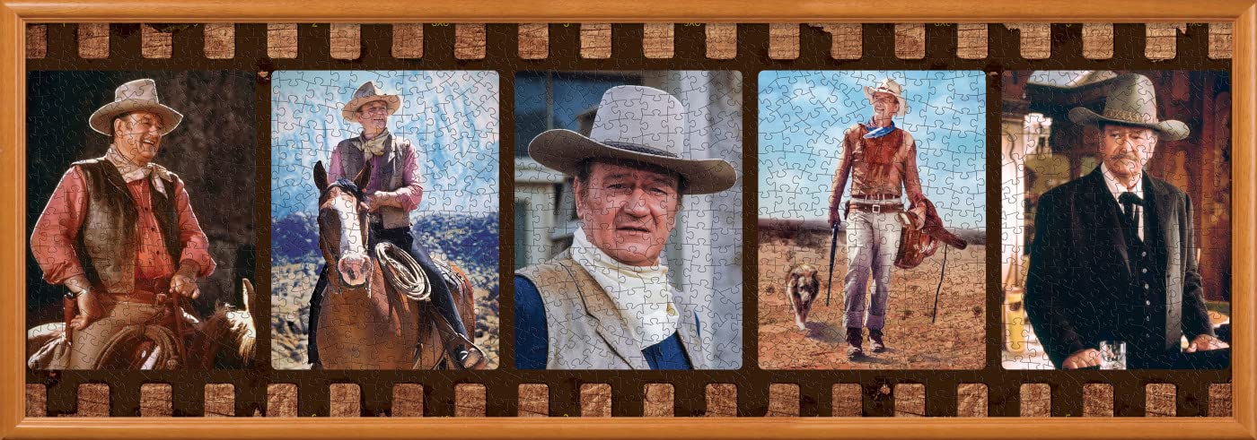 Foto 5 pulgar | Rompecabezas Masterpieces De John Wayne Forever In Film, 1000 Unidades - Venta Internacional.