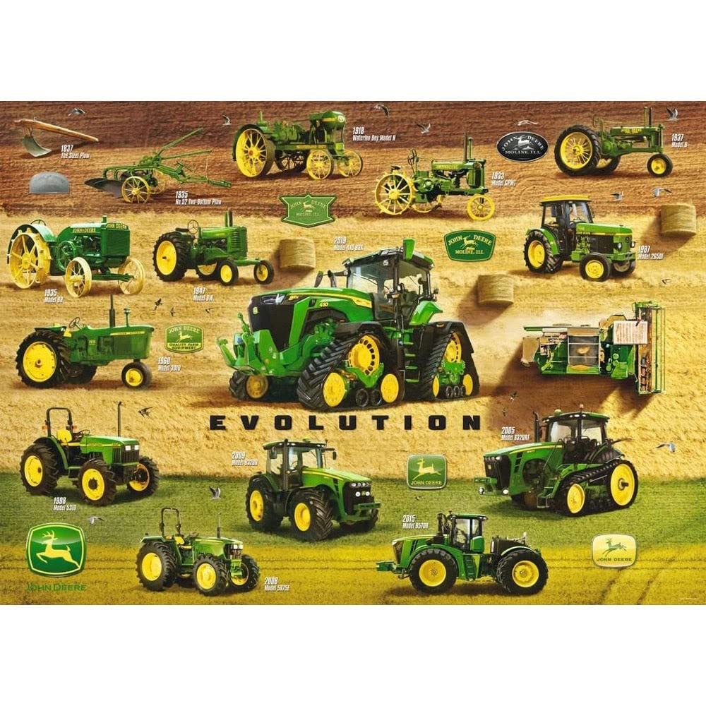 Foto 3 pulgar | Puzzle Ravensburger John Deere Legacy 1000 Piezas - Venta Internacional.