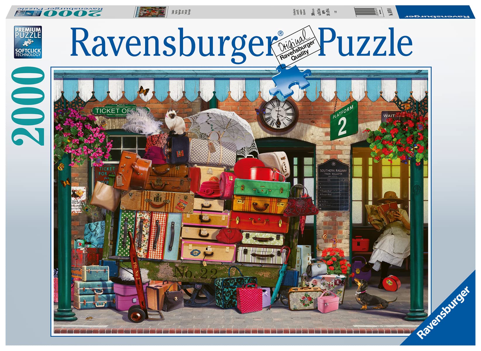 Foto 3 pulgar | Rompecabezas Ravensburger Traveling Light 2000 Piezas - Venta Internacional.