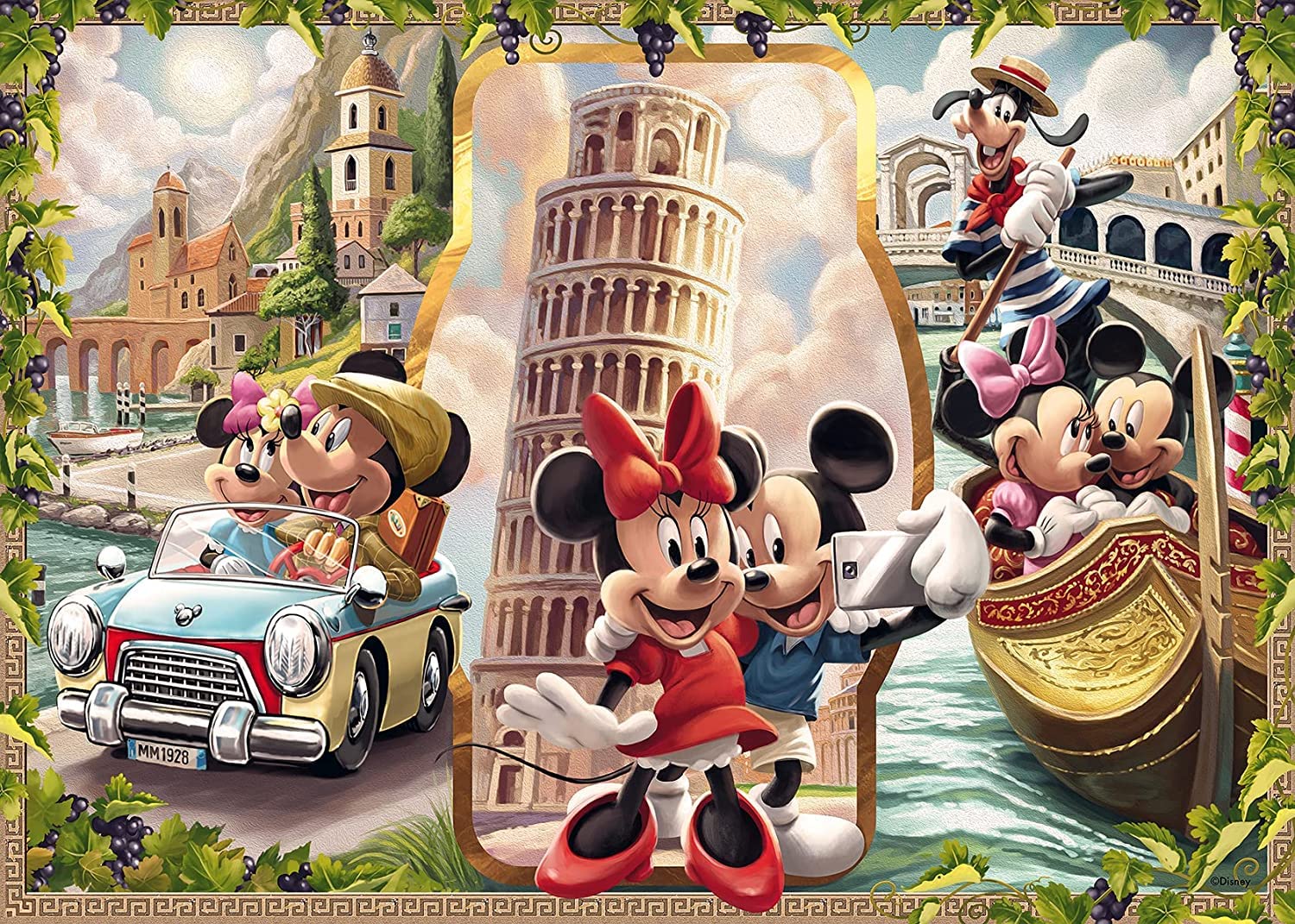 Foto 2 pulgar | Rompecabezas Ravensburger Disney Vacation Mickey 1000 Piezas - Venta Internacional.