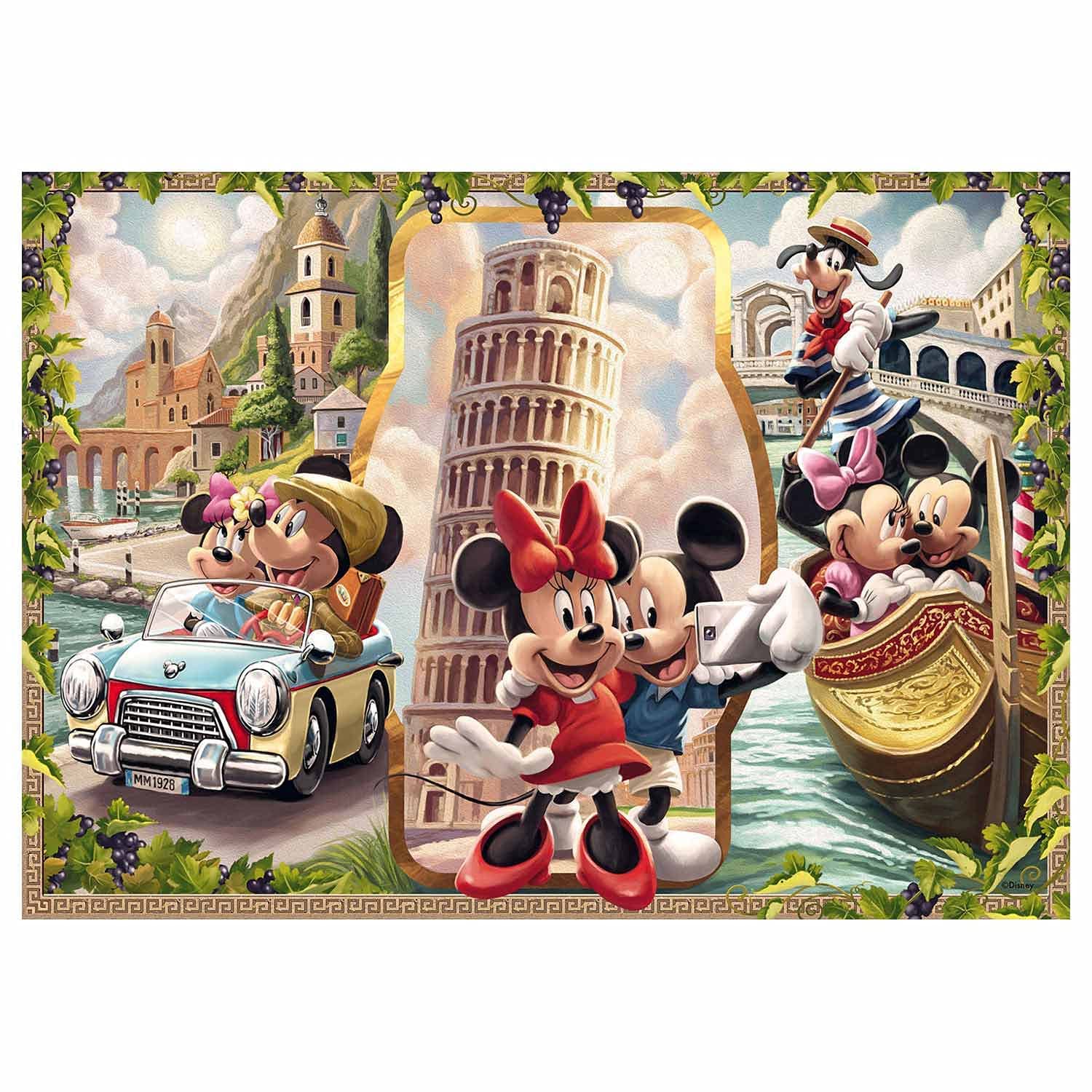 Foto 4 pulgar | Rompecabezas Ravensburger Disney Vacation Mickey 1000 Piezas - Venta Internacional.