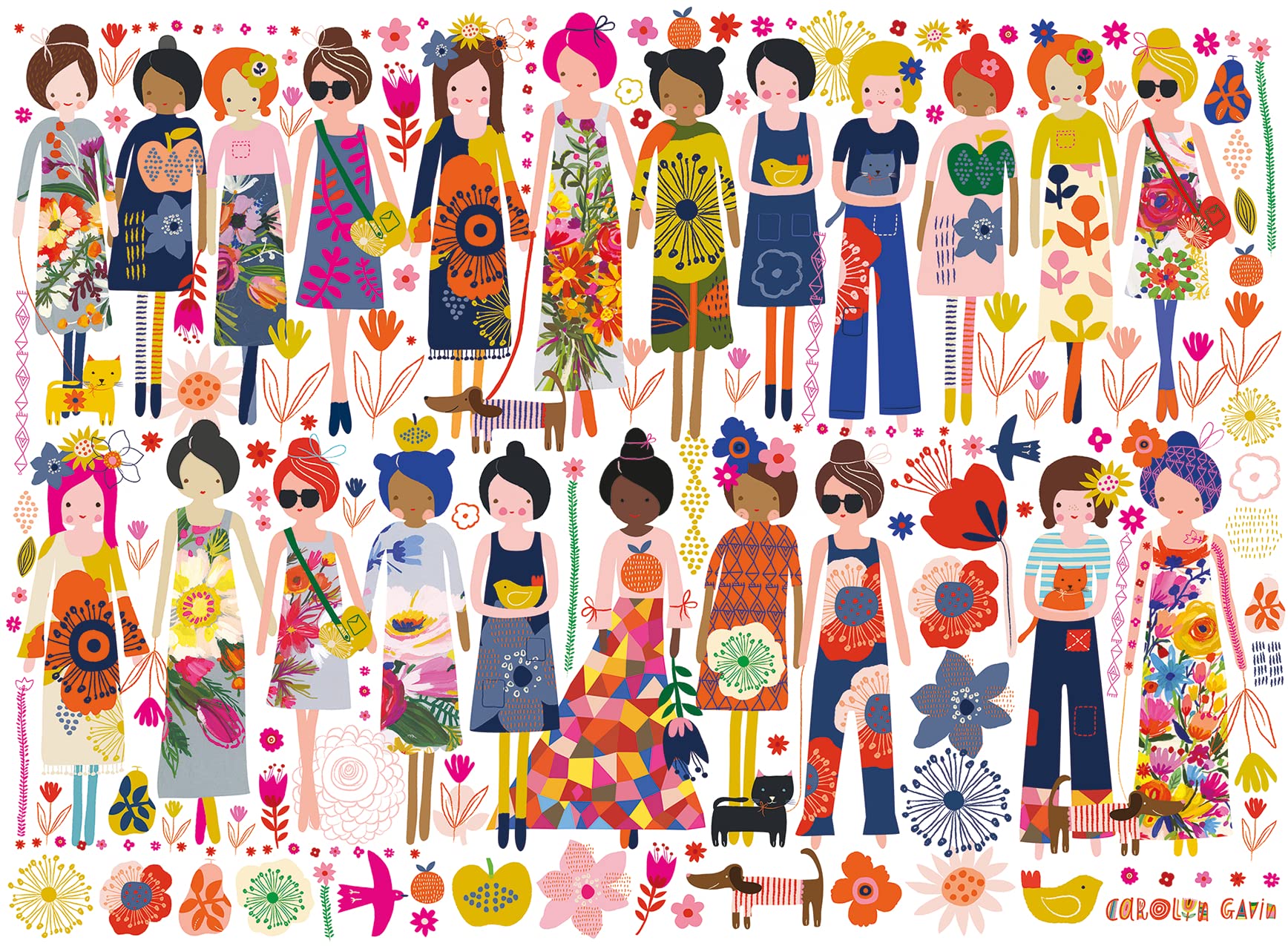 Foto 2 pulgar | Rompecabezas Ravensburger Flowers And Friends 200 Piezas - Venta Internacional.