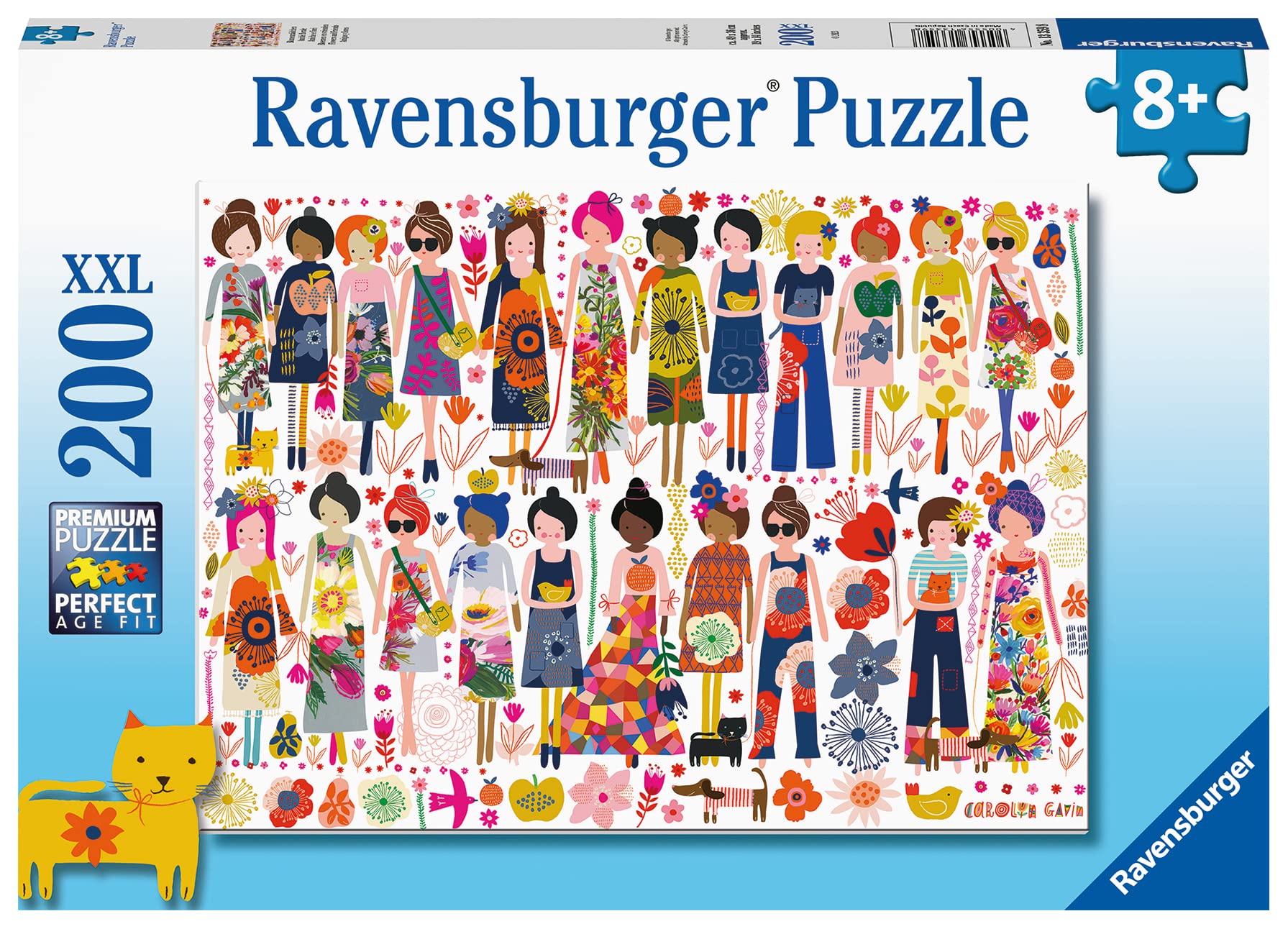 Foto 3 pulgar | Rompecabezas Ravensburger Flowers And Friends 200 Piezas - Venta Internacional.