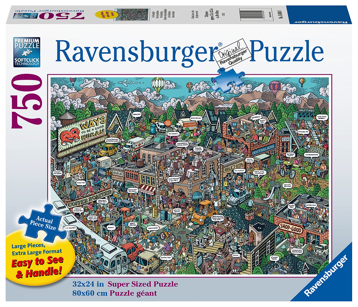 Foto 3 pulgar | Rompecabezas Ravensburger Acts Of Kindness 750 Piezas - Venta Internacional.