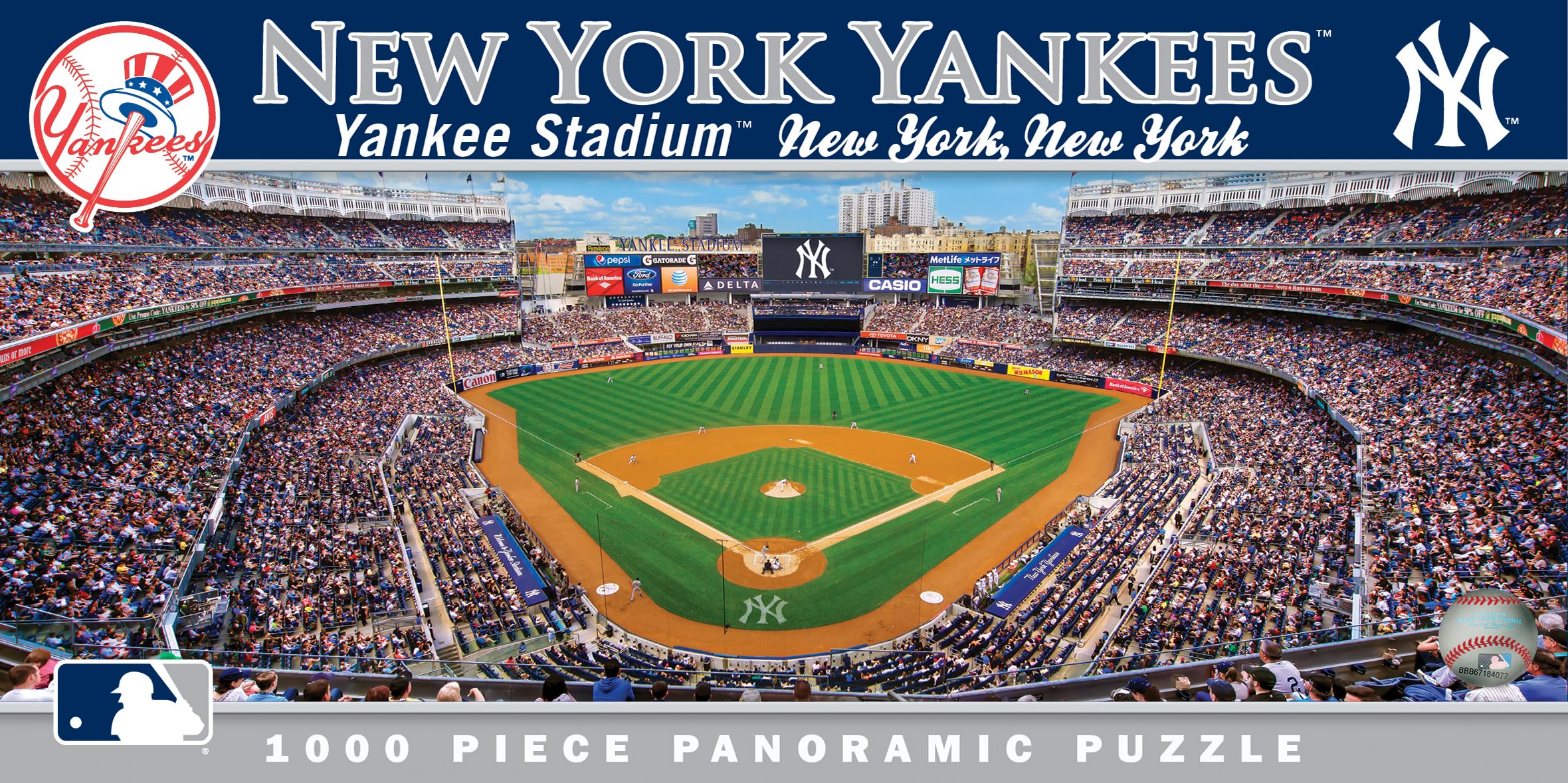 Foto 2 pulgar | Rompecabezas Masterpieces Mlb New York Yankees Stadium 1000 Piezas - Venta Internacional.