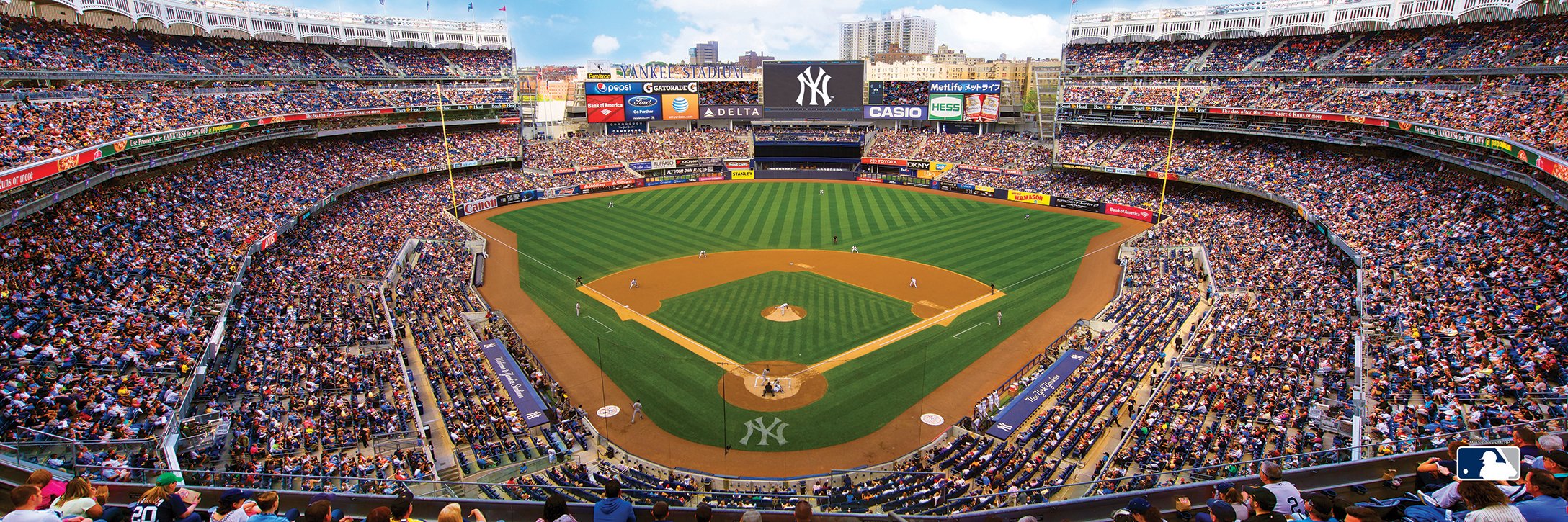 Foto 2 | Rompecabezas Masterpieces Mlb New York Yankees Stadium 1000 Piezas - Venta Internacional.