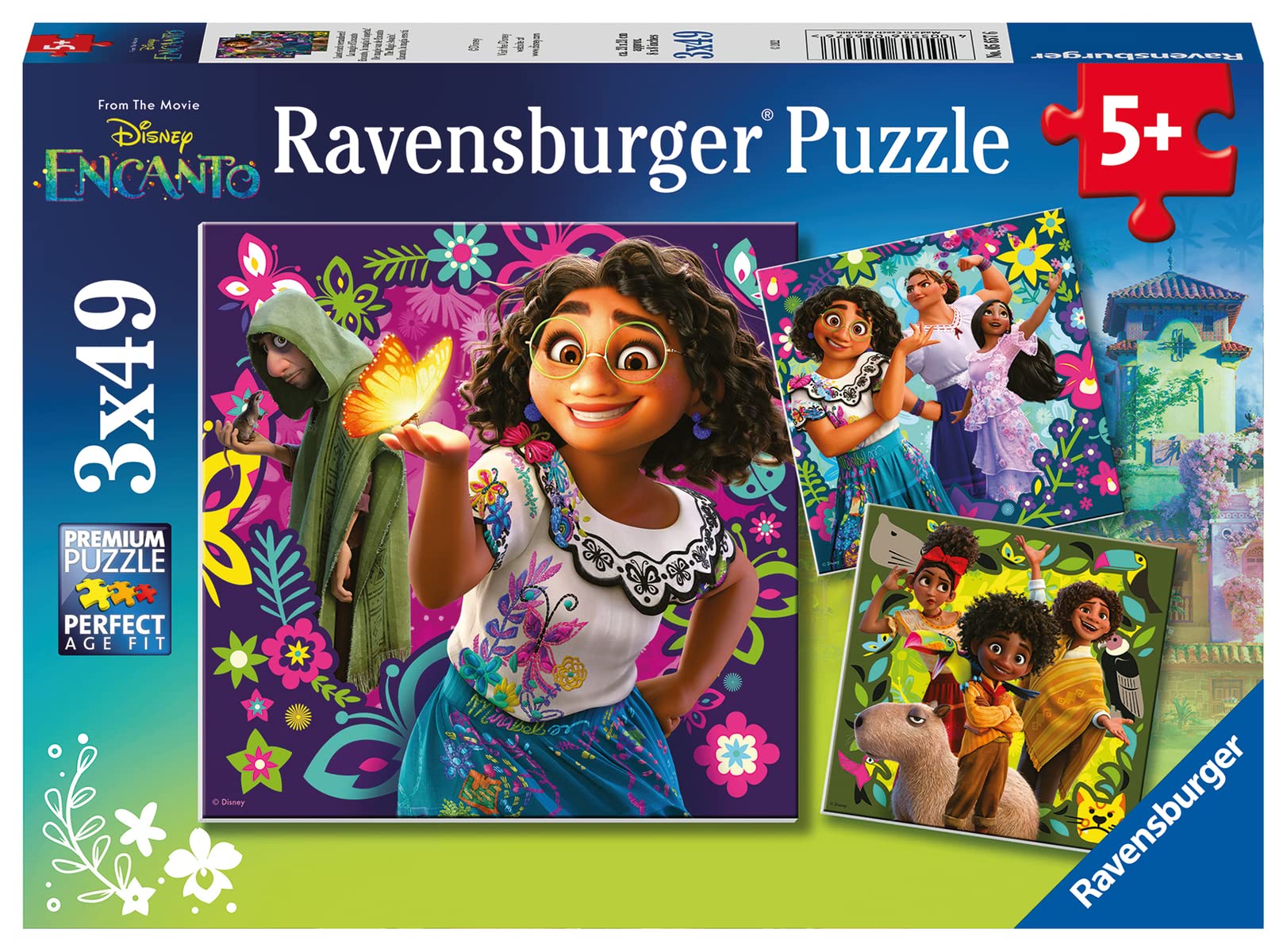 Foto 2 pulgar | Rompecabezas Ravensburger Disney Encanto 3x49 Piezas Para Niños - Venta Internacional.