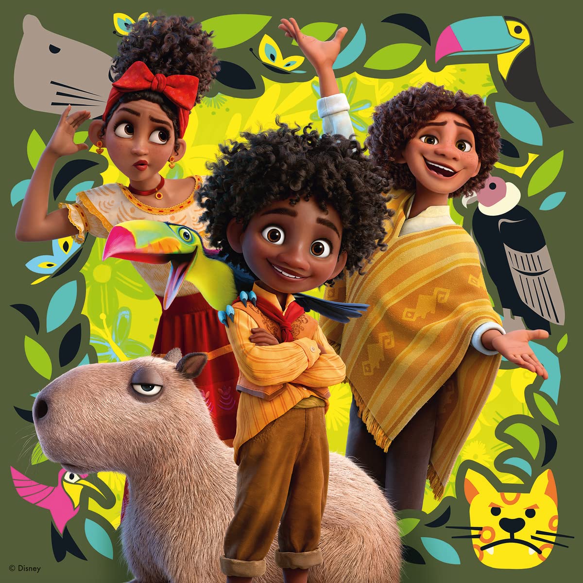 Foto 4 pulgar | Rompecabezas Ravensburger Disney Encanto 3x49 Piezas Para Niños - Venta Internacional.