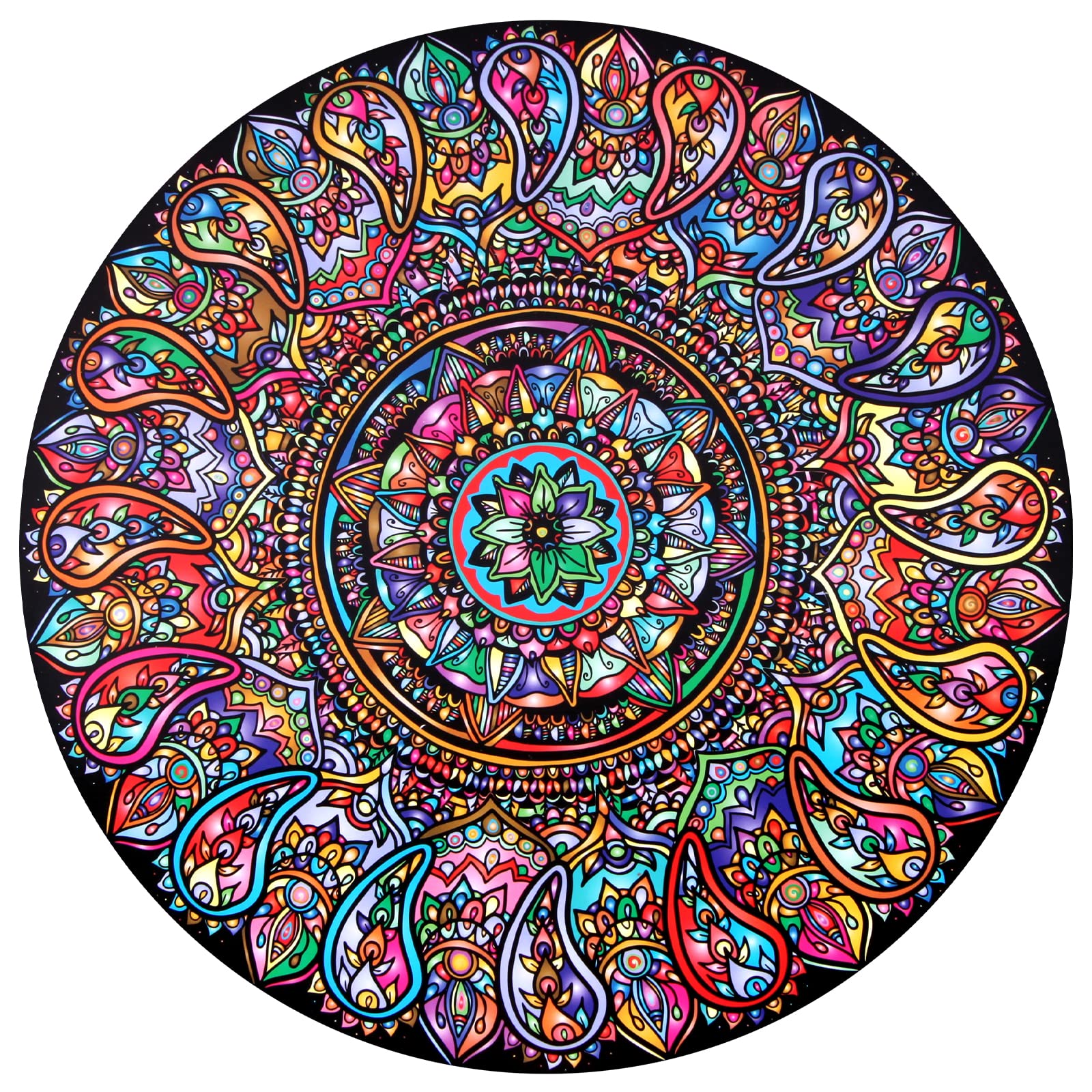 Puzzle Bgraamiens Mandala Petals, 1000 Piezas, Para Adultos Y Niños - Venta Internacional.