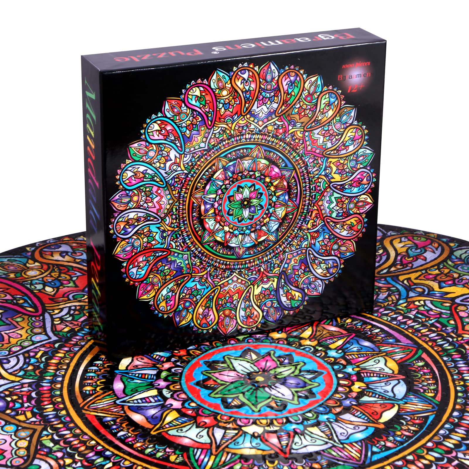 Foto 4 pulgar | Puzzle Bgraamiens Mandala Petals, 1000 Piezas, Para Adultos Y Niños - Venta Internacional.