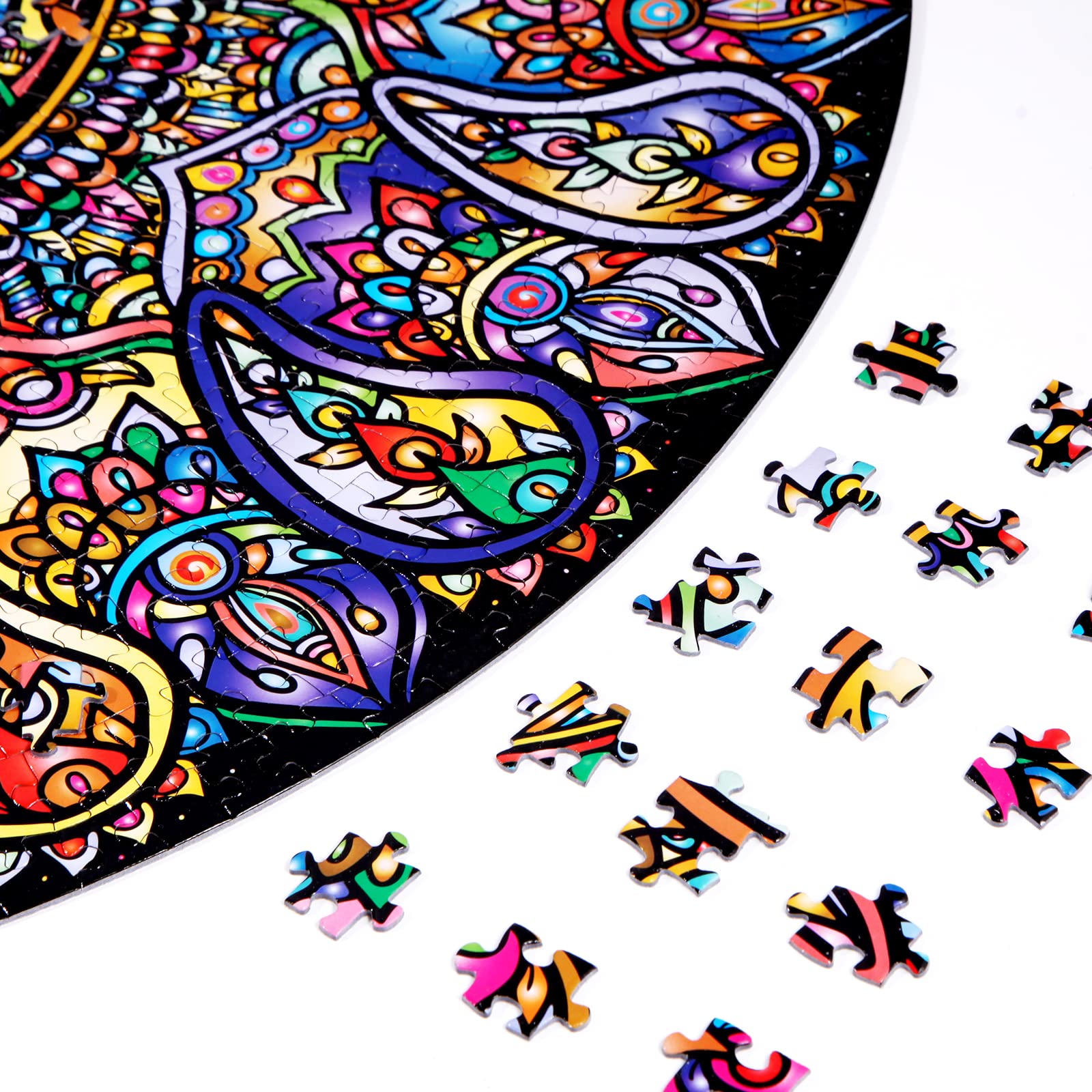 Foto 5 pulgar | Puzzle Bgraamiens Mandala Petals, 1000 Piezas, Para Adultos Y Niños - Venta Internacional.