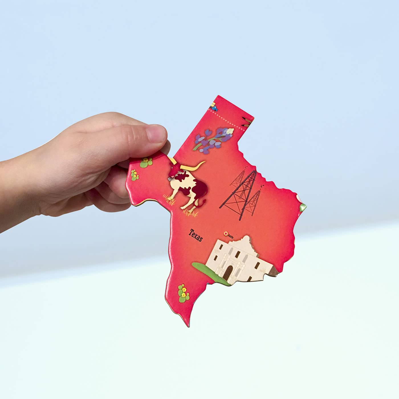 Foto 5 pulgar | Rompecabezas Masterpieces Con Forma De Mapa Estatal De Ee. Uu., 60 Piezas - Venta Internacional.