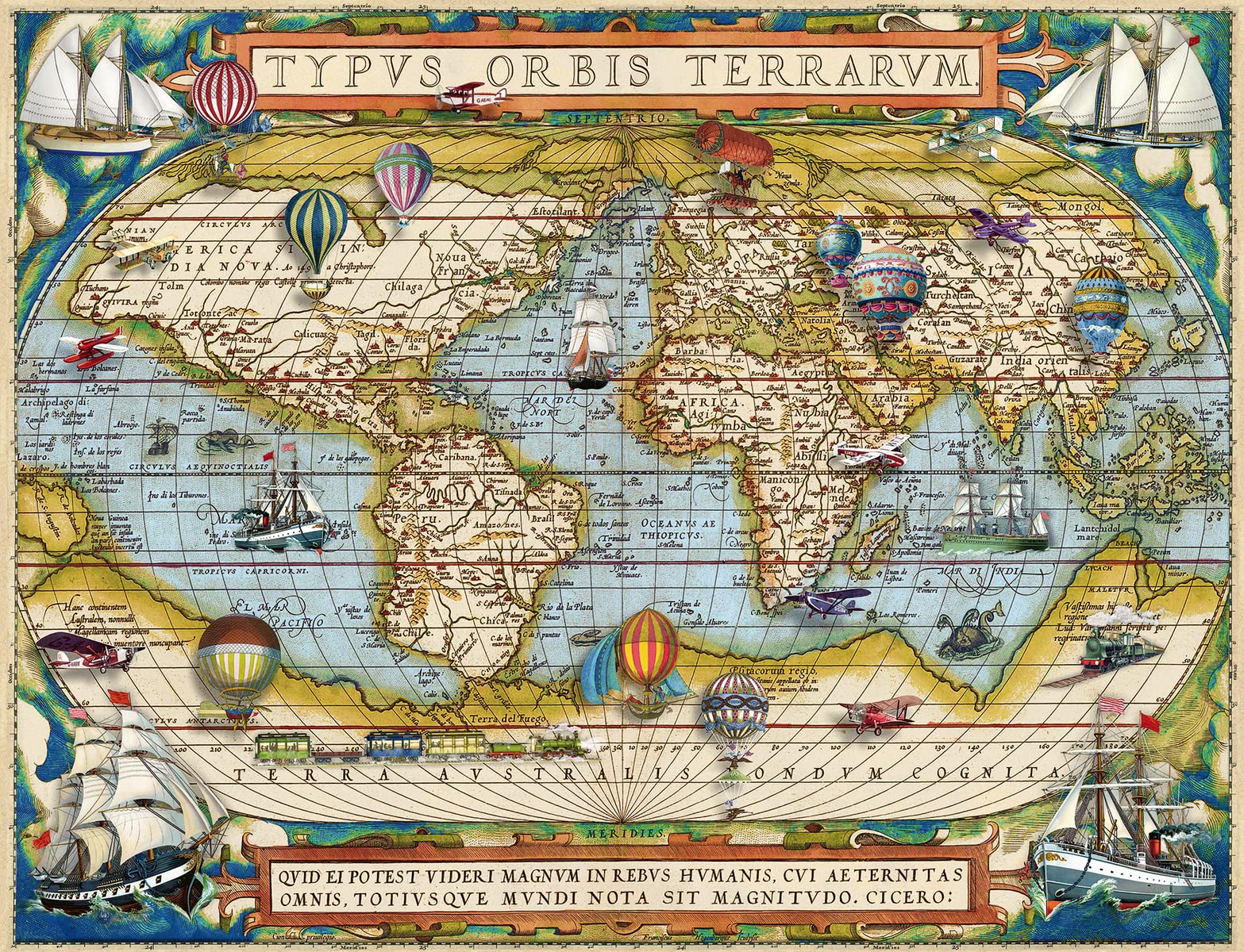 Foto 2 pulgar | Rompecabezas Ravensburger Around The World 2000 Piezas - Venta Internacional.
