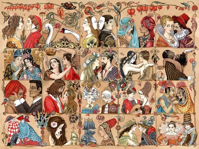 Foto 1 | Rompecabezas Ravensburger Love Through The Ages 1500 Piezas - Venta Internacional.