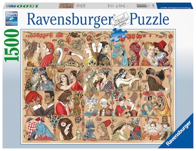 Foto 2 | Rompecabezas Ravensburger Love Through The Ages 1500 Piezas - Venta Internacional.